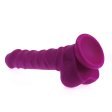 (image for) Liquid Silicone Colours Dildo Pleasure - 8.7"