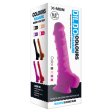 (image for) Liquid Silicone Colours Dildo Pleasure - 8.7"