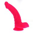 (image for) Liquid Silicone Colours Dildo Pleasure - 9.5"