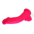 (image for) Liquid Silicone Colours Dildo Pleasure - 9.5"