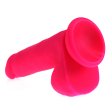 (image for) Liquid Silicone Colours Dildo Pleasure - 7.5"