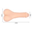 (image for) Bigger Man Realistic Dildo with Masturbation Hole