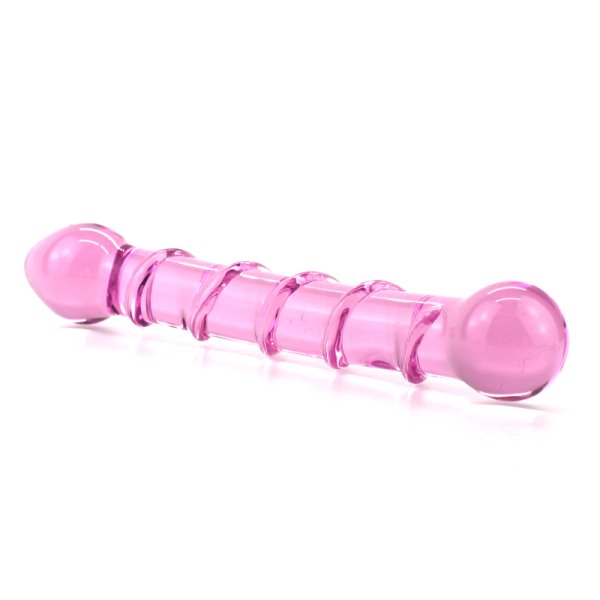 (image for) Double Trouble Glass Dildo