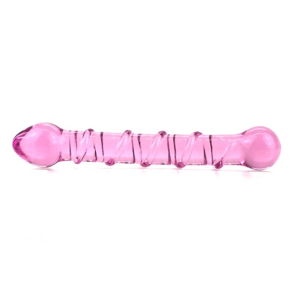 (image for) Double Trouble Glass Dildo