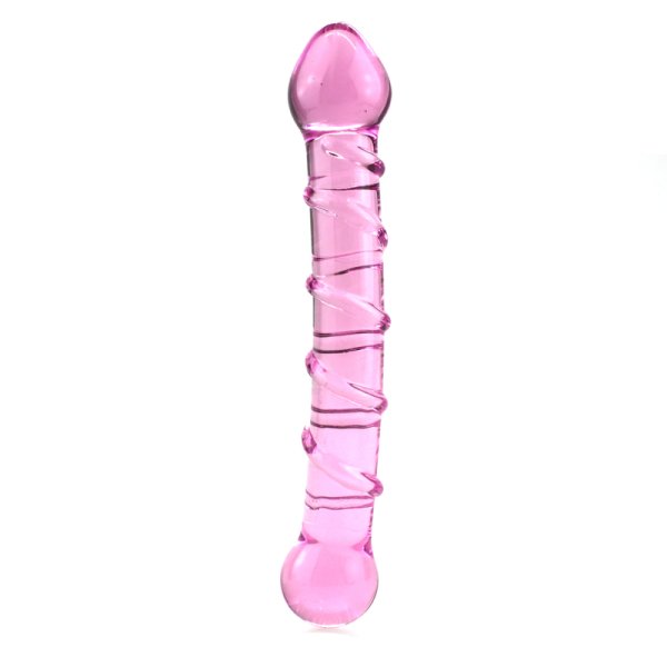 (image for) Double Trouble Glass Dildo