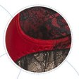 (image for) Novelty Lace Splicing Bowknot Decorated Bra Set