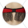 (image for) Novelty Lace Splicing Bowknot Decorated Bra Set