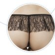 (image for) Novelty Lace Splicing Bowknot Decorated Bra Set