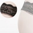 (image for) Black Lace Crotchless Thong Ladylike