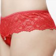 (image for) Red Crotchless Attractive G-string For Women