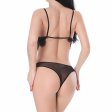 (image for) Hot Selling Eyelash Lace Strappy Bikini Bra Set