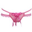 (image for) Multi-color Ball-flower Mesh T-back G-string