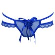(image for) Multi-color Ball-flower Mesh T-back G-string