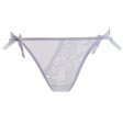 (image for) Hot Selling Floral Lace And Mesh Splicing T-string