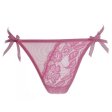 (image for) Hot Selling Floral Lace And Mesh Splicing T-string