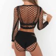 (image for) Wild Girls Fishnet Tops And Panty Underwear Sexy Lingerie