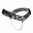 (image for) Ladies Simple Pearl Lace T-back