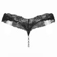 (image for) Ladies Simple Pearl Lace T-back