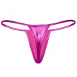 (image for) Women Hot Shining Patent Leather T-back G-string