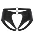 (image for) Special Designed Crotchless Patent Lesther Panty For Women