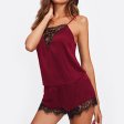 (image for) Soft Ladies Ice Silk Underwear And Shorts Set