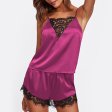 (image for) Soft Ladies Ice Silk Underwear And Shorts Set