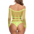 (image for) New Arrival Hollowed-out Fishnet Top&panty Nightwear