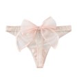 (image for) New Girls Satin Ribbon T-back Sexy Panty