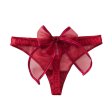 (image for) New Girls Satin Ribbon T-back Sexy Panty