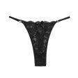 (image for) Large Size Women Lace Thin Strap T-back Sexy Underwear