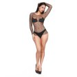(image for) Ladies Hot See-through Fishnet Long-sleeved Shirt