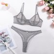 (image for) Sexy Dotted Ultrathin Bra And Panty Suit For Women