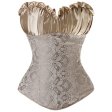 (image for) Royal Strapless Embroidered Bandage Overbust Waist Trainer