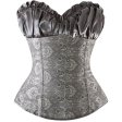 (image for) Royal Strapless Embroidered Bandage Overbust Waist Trainer
