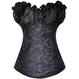 (image for) Royal Strapless Embroidered Bandage Overbust Waist Trainer
