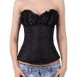 (image for) Royal Strapless Embroidered Bandage Overbust Waist Trainer