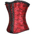 (image for) Cheap Bandage Ruffled Hem Waist Trainer Corset
