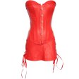 (image for) New Sexy Leather Long Waist Shaper Suit For Women