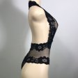 (image for) Sexy Halter See-through Slim Hot Mesh Jumpsuit