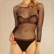 (image for) New Arrival Long Sleeved Fishnet Body Suit For Women