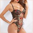 (image for) Special Design Elegant Embroidered Spliced With Mesh Teddies