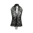(image for) Passion Free Hollowed-out Lace One-piece Suit