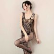 (image for) Sexy Ladies' Transparent Crotchless Mesh Bodysuit