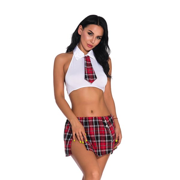 (image for) Hot School Girls Cosplay Sexy Lingeries