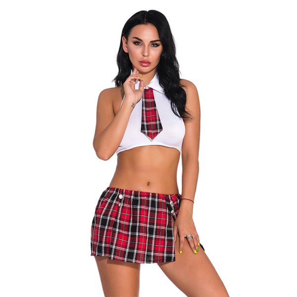 (image for) Hot School Girls Cosplay Sexy Lingeries
