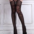 (image for) Lovely Bow Patterned Garter Stockings