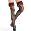 (image for) New Fashion Edged With Lace Mesh Stockings
