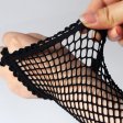 (image for) Finger Hooking Fishnet Dancing Show Gloves