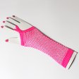 (image for) Finger Hooking Fishnet Dancing Show Gloves