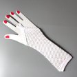 (image for) Finger Hooking Fishnet Dancing Show Gloves